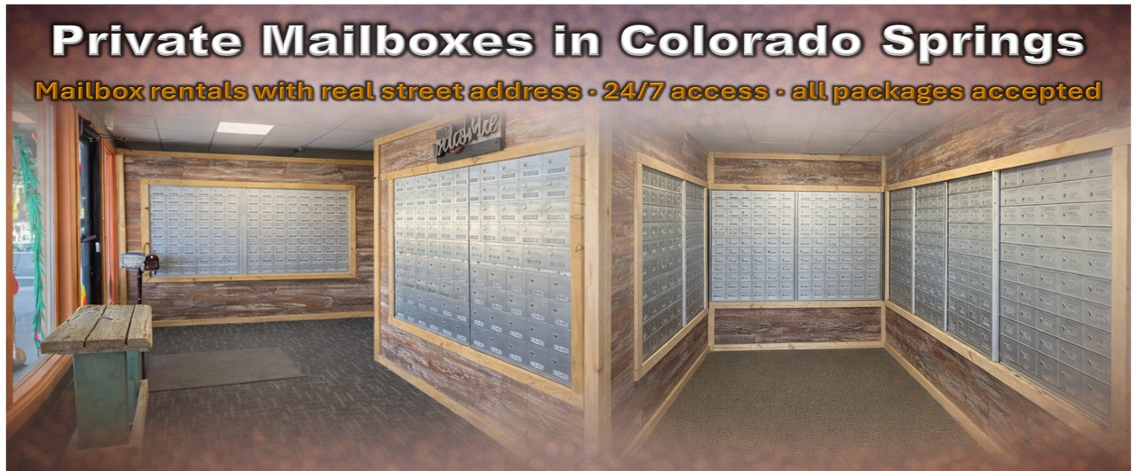 600 Private Mailbox Rentals in Colorado Springs CO